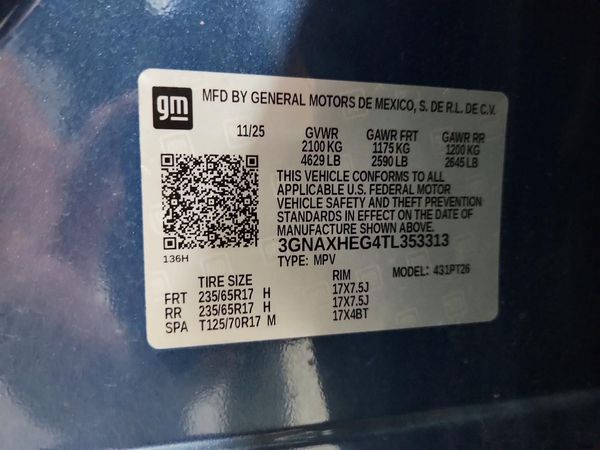 2026 CHEVROLET EQUINOX 1LT