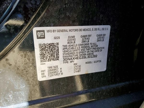 2025 CHEVROLET EQUINOX 1LT
