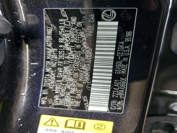 2018 LEXUS ES 350