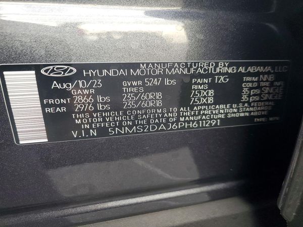 2023 HYUNDAI SANTA FE SEL