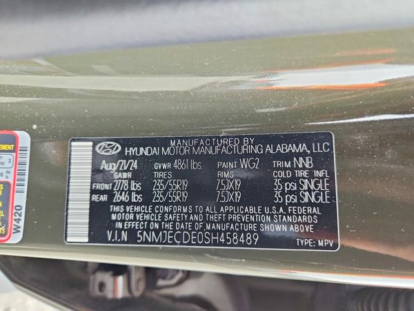 2025 HYUNDAI TUCSON Limited
