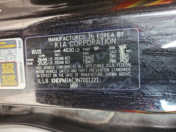2022 KIA SPORTAGE LX, LX Value Edition Pkg