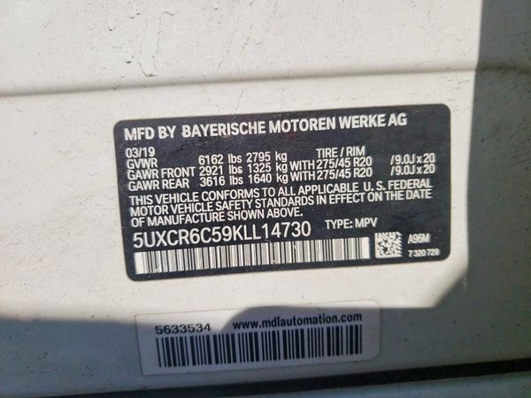 2019 BMW X5 xDrive40i