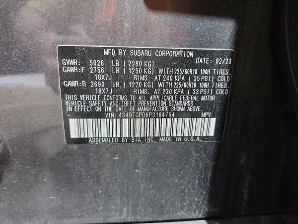 2023 SUBARU OUTBACK