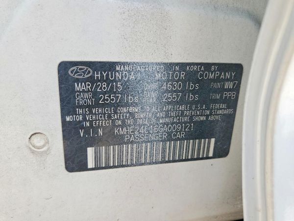 2016 HYUNDAI SONATA GL (Middle-Low)