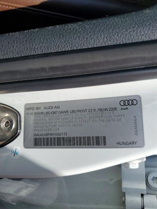 2017 AUDI A3