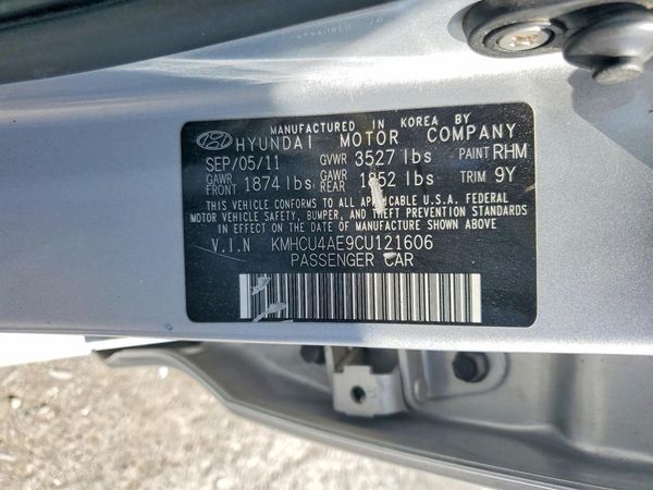 2012 HYUNDAI ACCENT GLS (Middle grade)