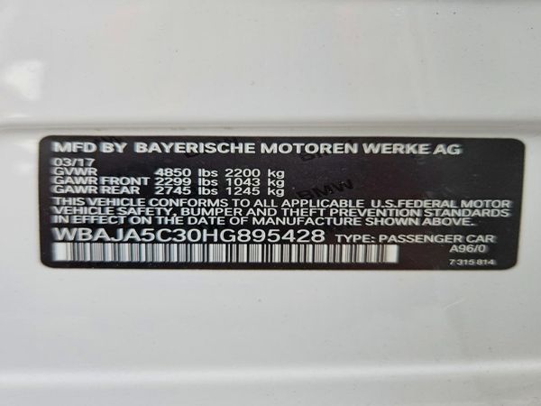2017 BMW 530