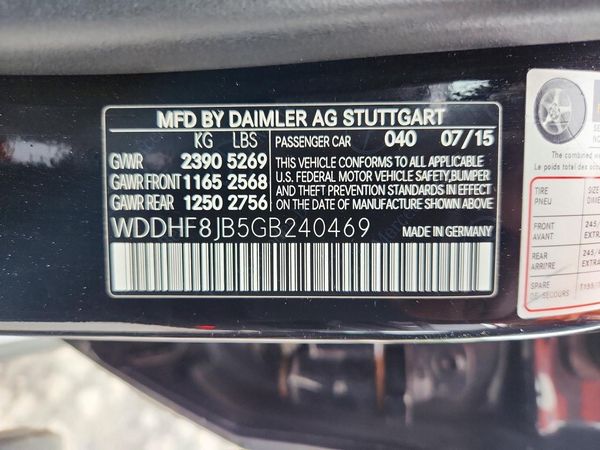 2016 MERCEDES-BENZ E E350-4M