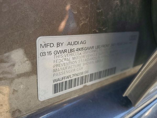 2015 AUDI A4 quattro Premium Plus