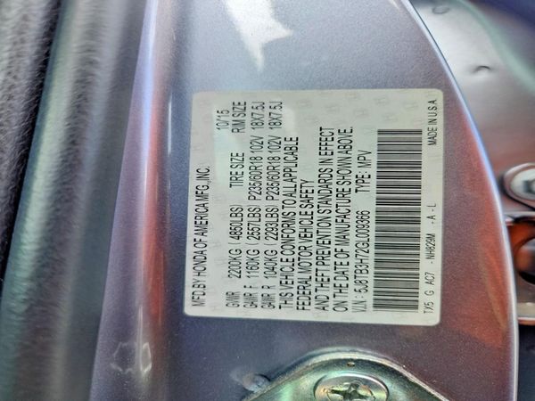 2016 ACURA RDX Advance Package