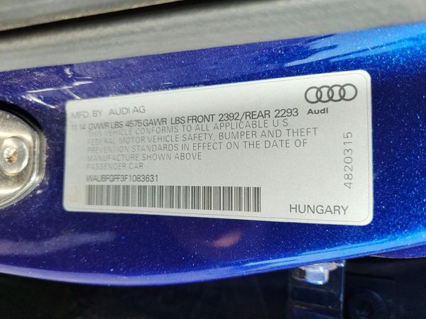2015 AUDI A3