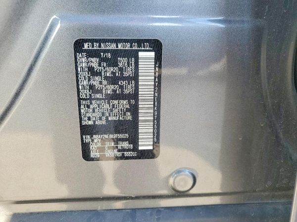 2019 NISSAN ARMADA
