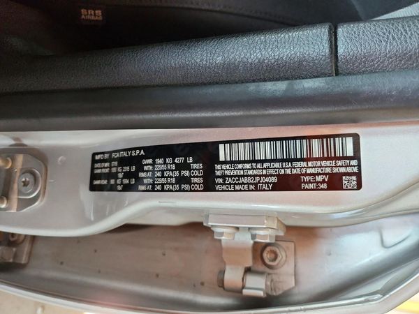 2018 JEEP RENEGADE LATITUDE 4X2
