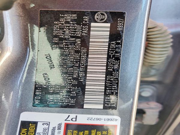 2017 TOYOTA CAMRY LE/SE/XLE/XSE