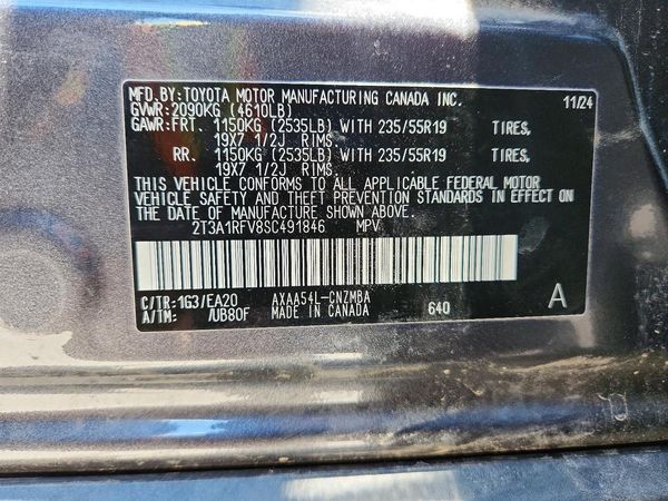 2025 TOYOTA RAV4