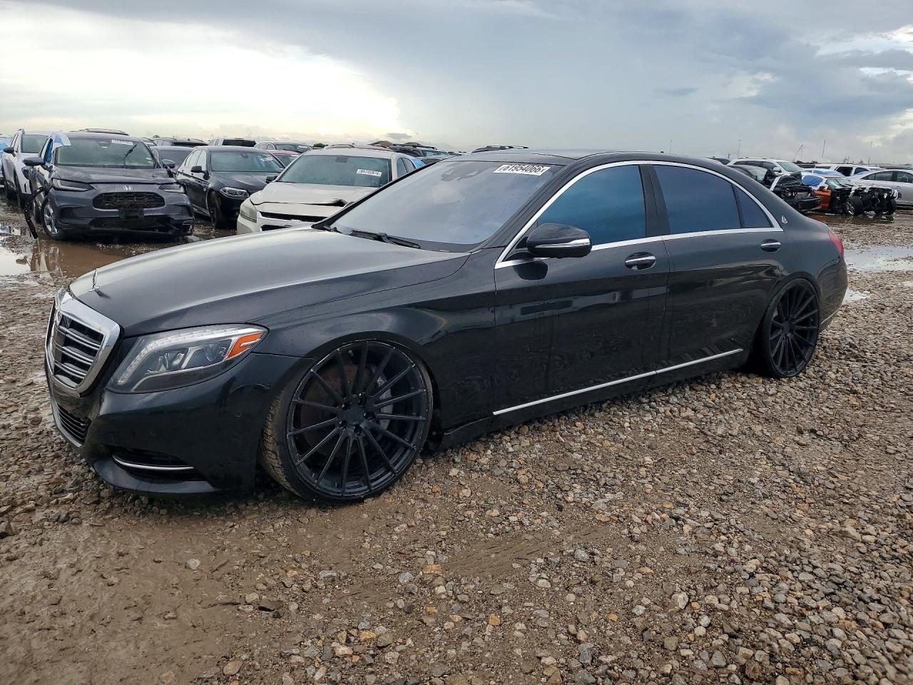 2015 MERCEDES-BENZ S-CLASS S600 — Front 3/4
