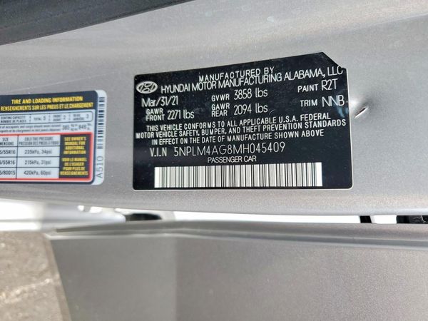 2021 HYUNDAI ELANTRA