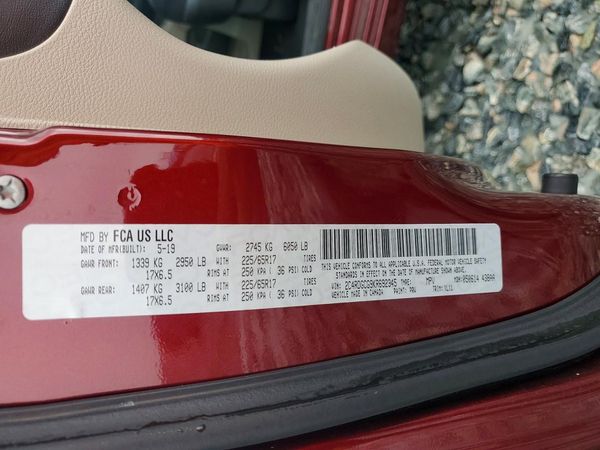 2019 DODGE GRAND CARAVAN