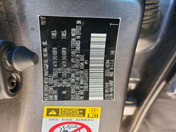2018 TOYOTA HIGHLANDER LE/LE Plus