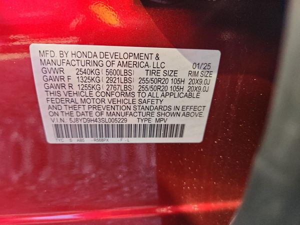2025 ACURA MDX Technology