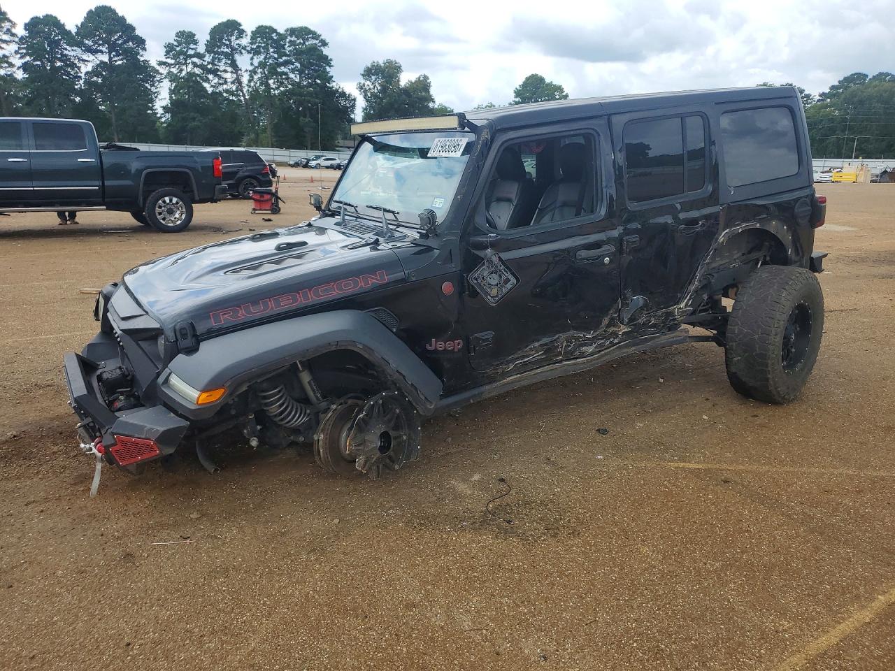2021 JEEP WRANGLER Unlimited Rubicon — Front 3/4