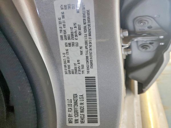 2022 RAM 1500 Big Horn, Lone Star