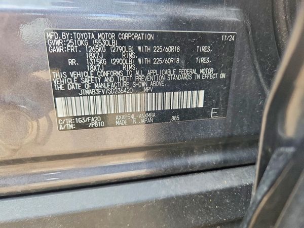2025 TOYOTA RAV4 SE