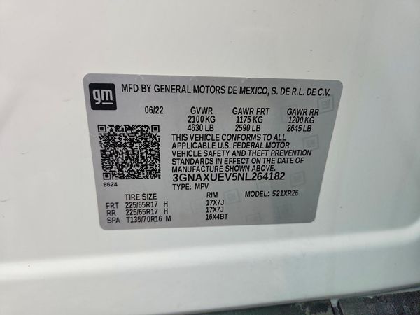 2022 CHEVROLET EQUINOX