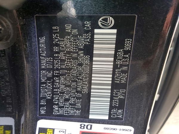 2025 LEXUS ES 300H 300h Luxury
