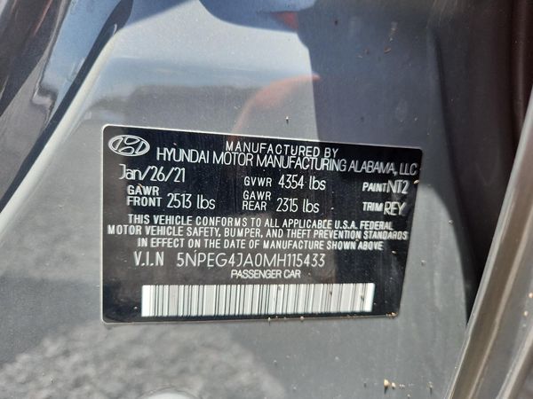2021 HYUNDAI SONATA