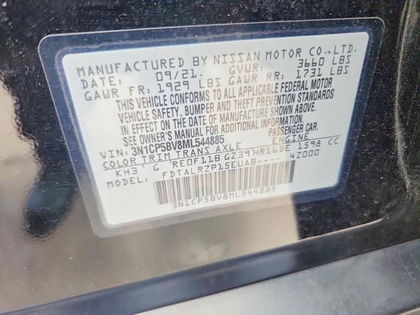 2021 NISSAN KICKS S