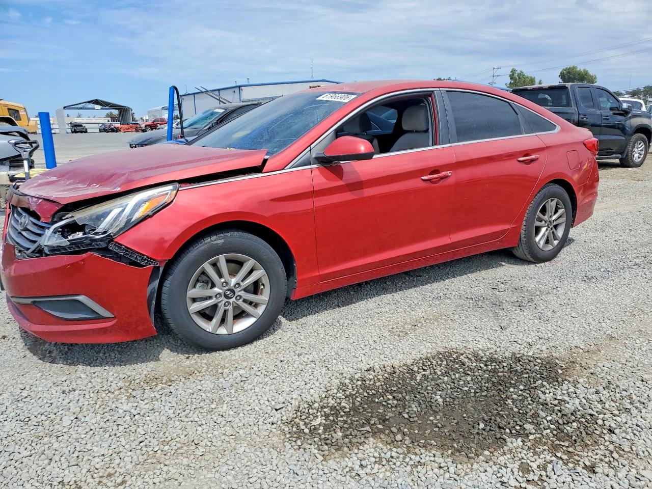 2017 HYUNDAI SONATA SE, Eco — Front 3/4