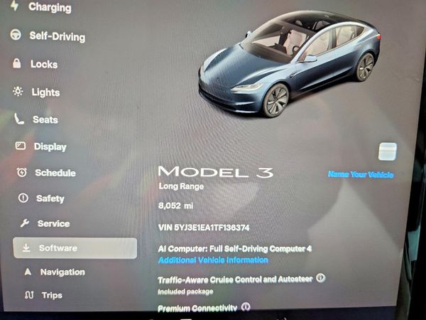 2026 TESLA MODEL 3