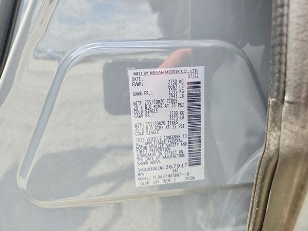2022 NISSAN PATHFINDER Platinum