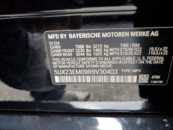 2024 BMW X7 xDrive40i