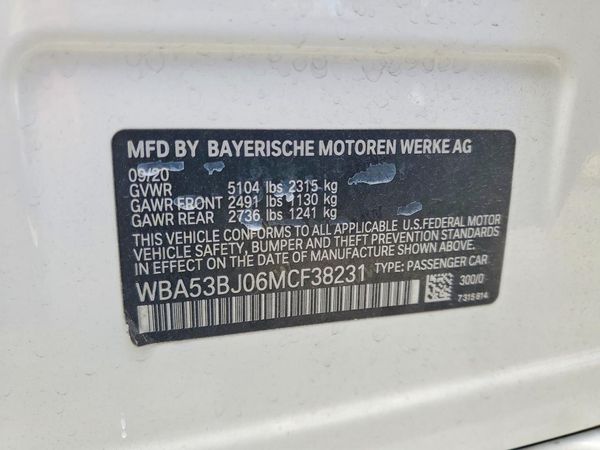 2021 BMW 540