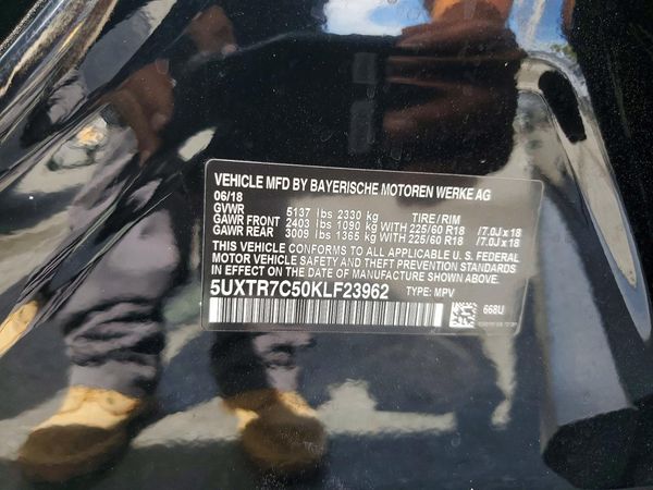 2019 BMW X3 sDrive30i