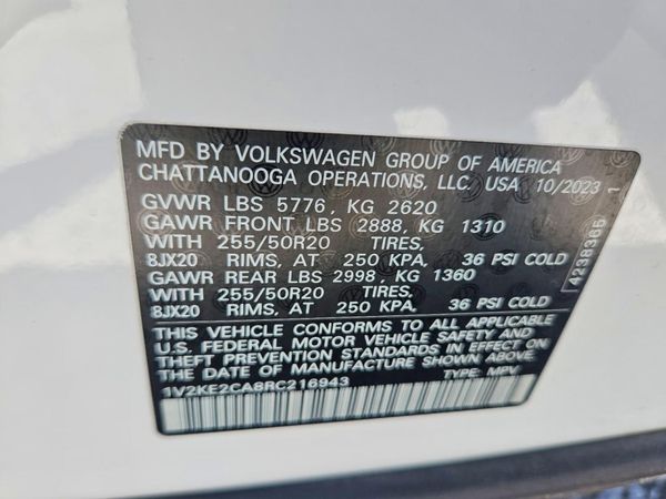 2024 VOLKSWAGEN ATLAS CROSS SPORT