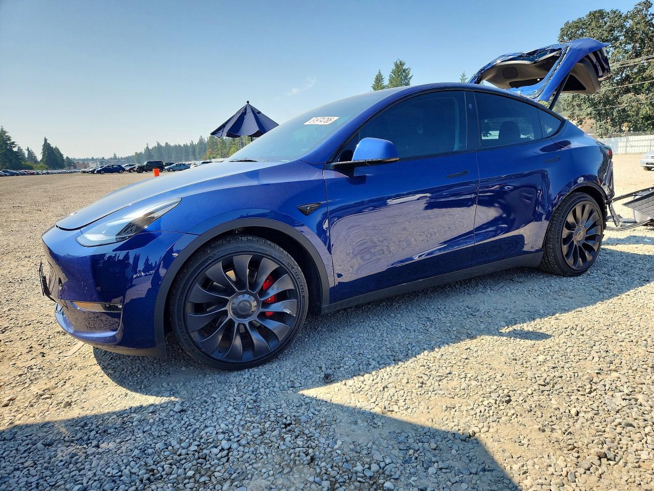 2023 TESLA MODEL Y — Front 3/4