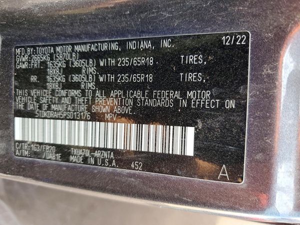 2023 TOYOTA HIGHLANDER