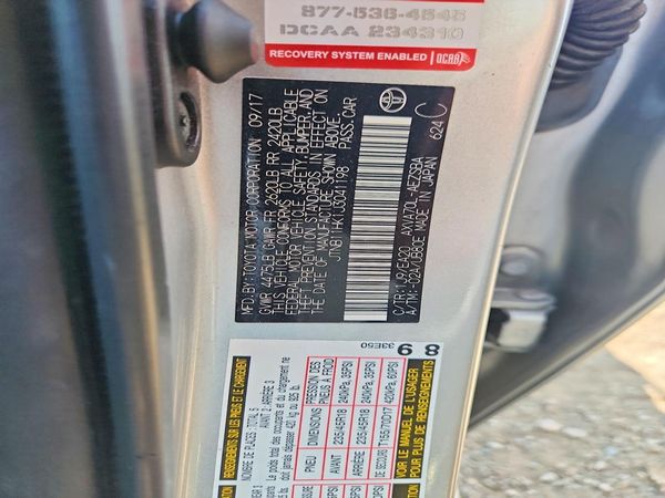 2018 TOYOTA CAMRY LE/SE/XLE/XSE