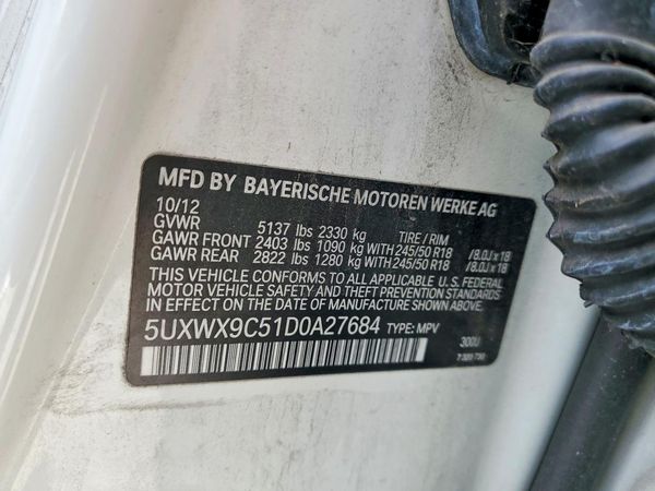2013 BMW X3 xDrive28i