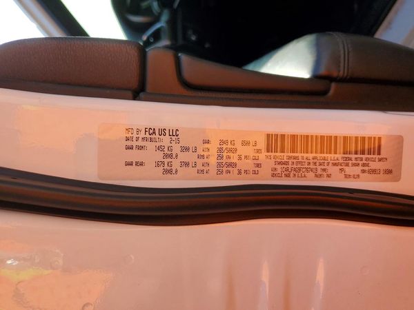 2015 JEEP GRAND CHER OKEE LAREDO 4X4