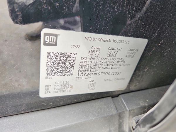 2023 CADILLAC ESCALADE V