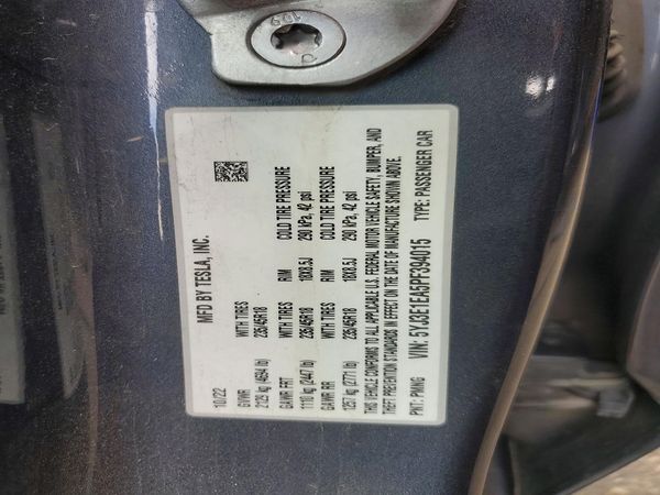 2023 TESLA MODEL 3