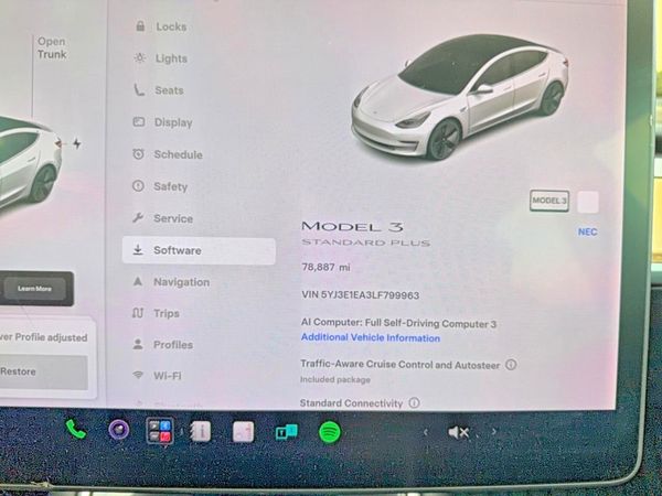 2020 TESLA MODEL 3