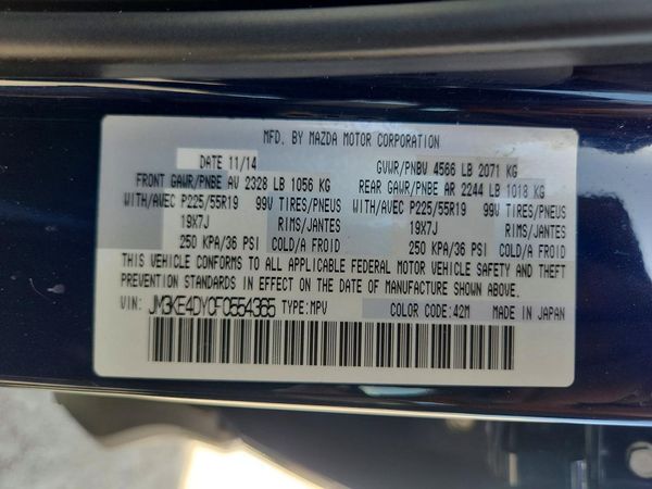 2015 MAZDA CX-5 Grand Touring/GT