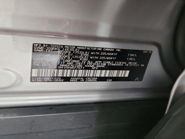 2019 TOYOTA RAV4 LE