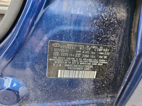 2012 HYUNDAI ELANTRA GLS